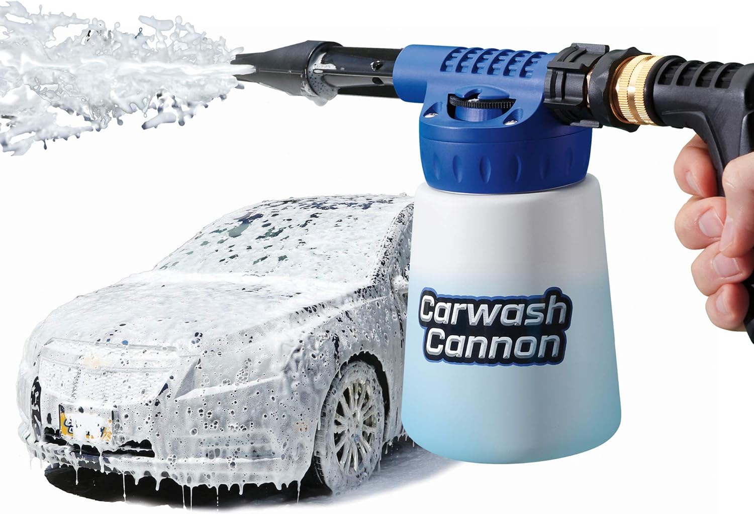 CarWashCannon™ | Maquina Lavadora de Auto con Espuma