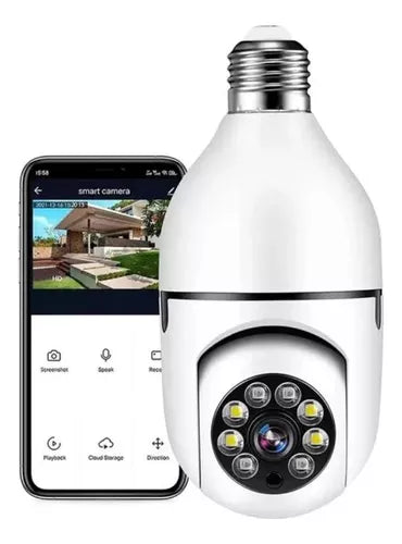 CamLight Security™ | Camara de Seguridad Tipo Bombillo
