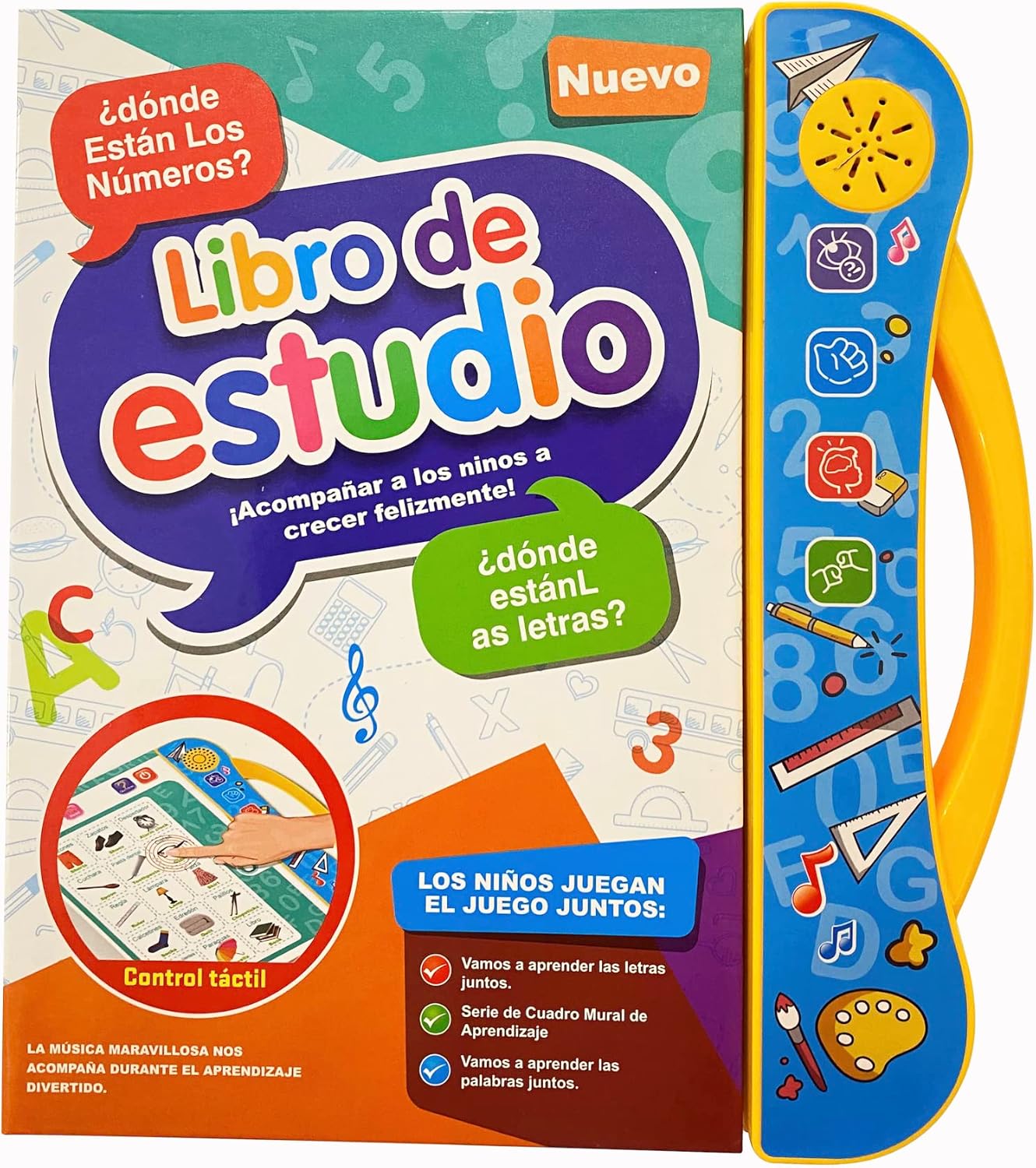 Edukids™ | Libro Interactivo de Estudio Infantil.