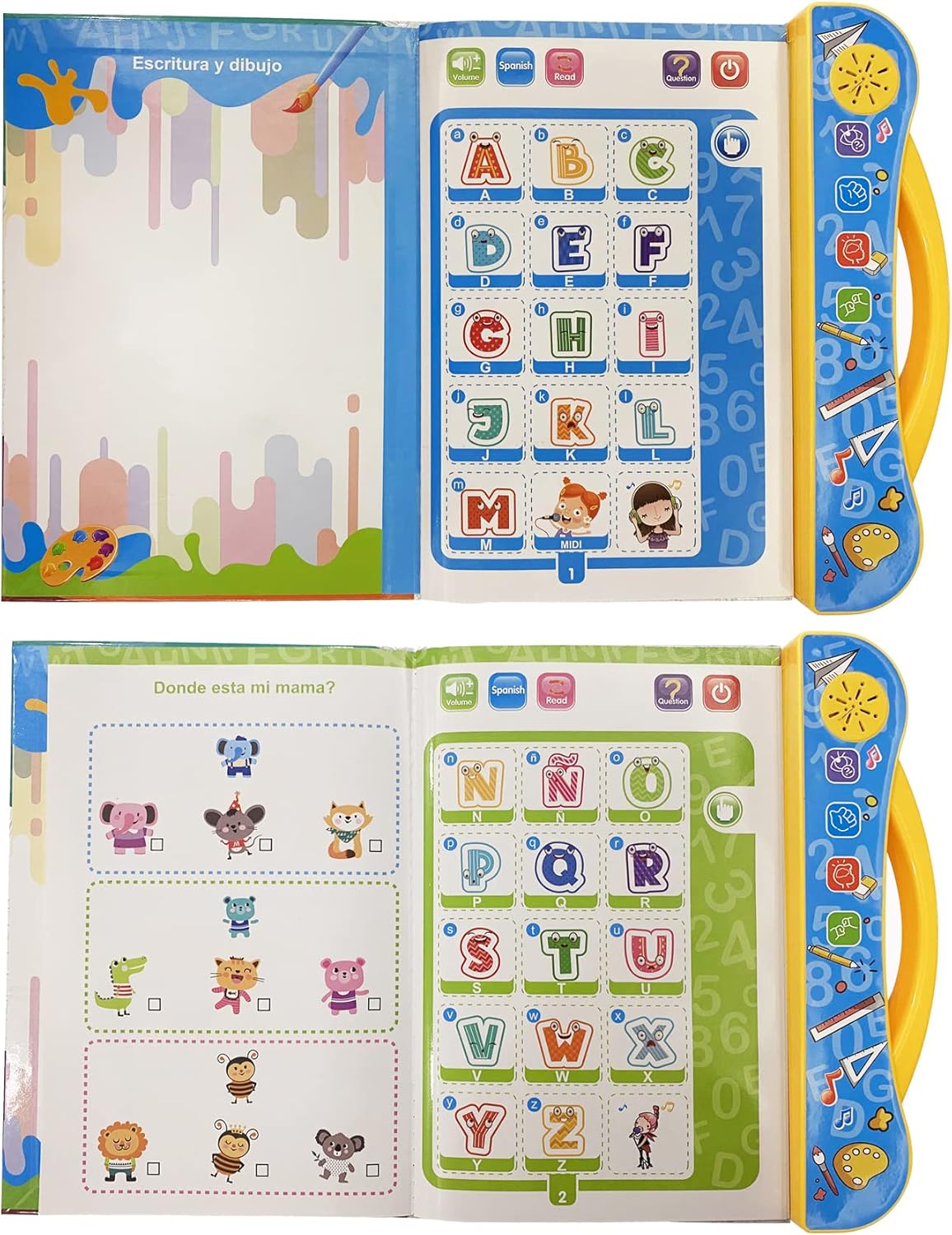 Edukids™ | Libro Interactivo de Estudio Infantil.