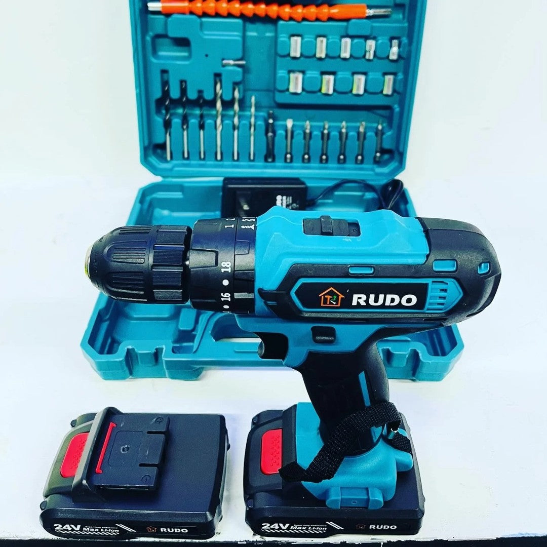 Drill24™ | Taladro 24V Inalámbrico Recargable