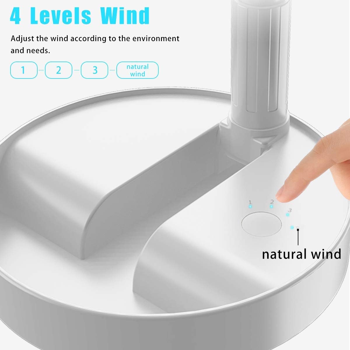 CoolFlex™ | 4 en 1 Abanico Recargable