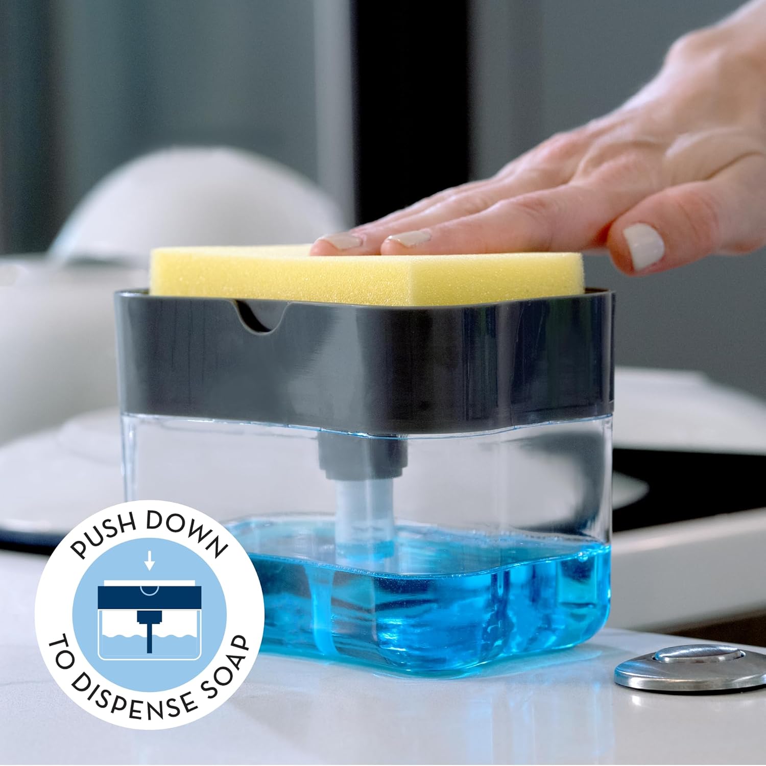 DispenserWash™ |Dispensador De Jabon Liquido Para Lava Platos