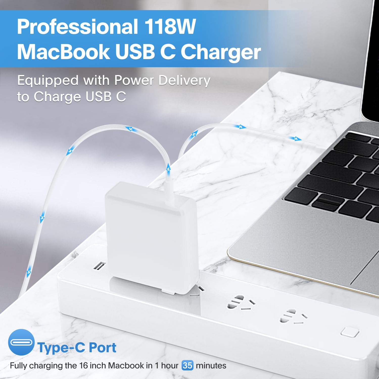 ChargerC™ | Cargador Mac Book Tipo C