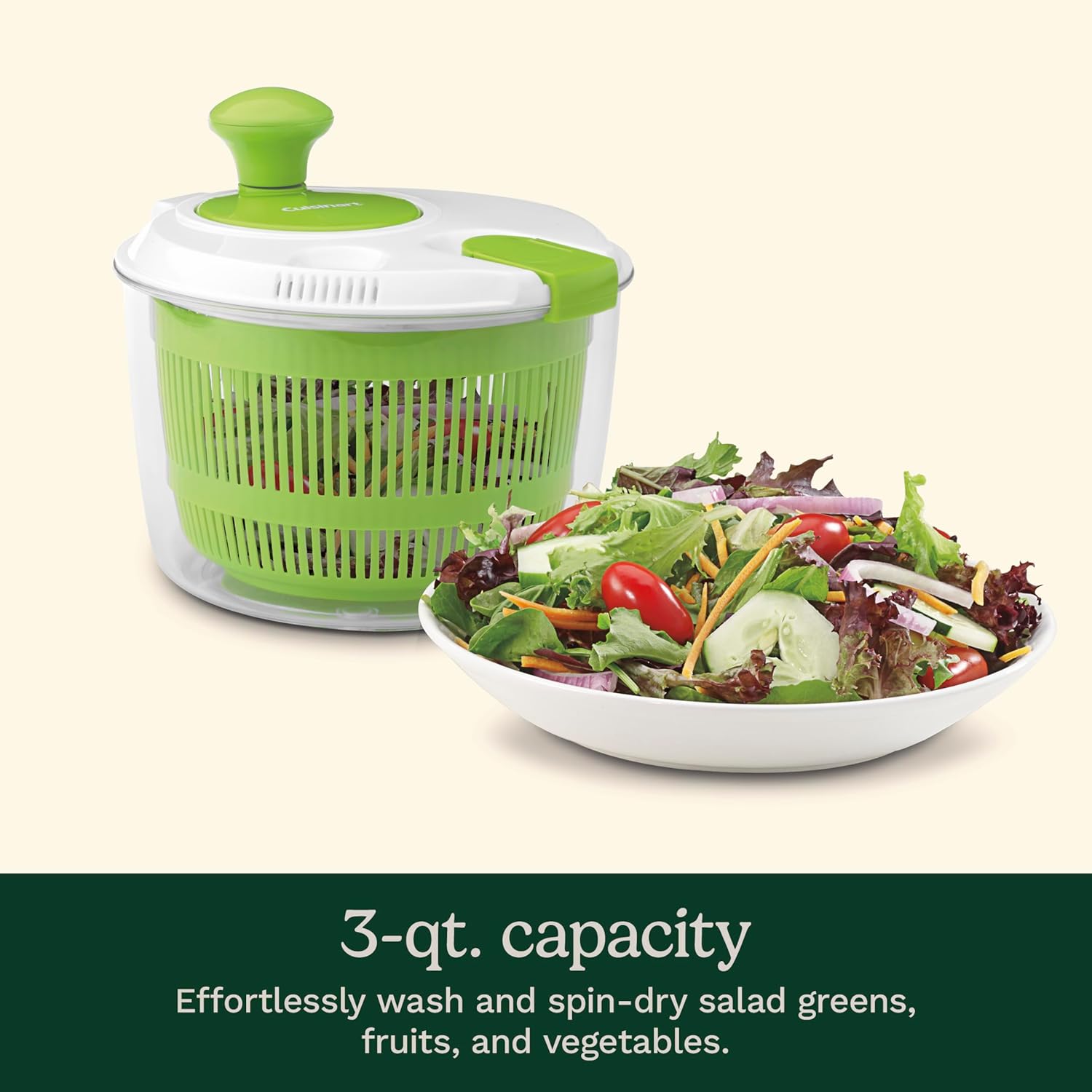 ColaderFruitVeggie™ | Escurridor de Ensaladas, Frutas y Vegetales