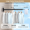Clothesline2™ | Tendedero Plegable de 2 Brazos