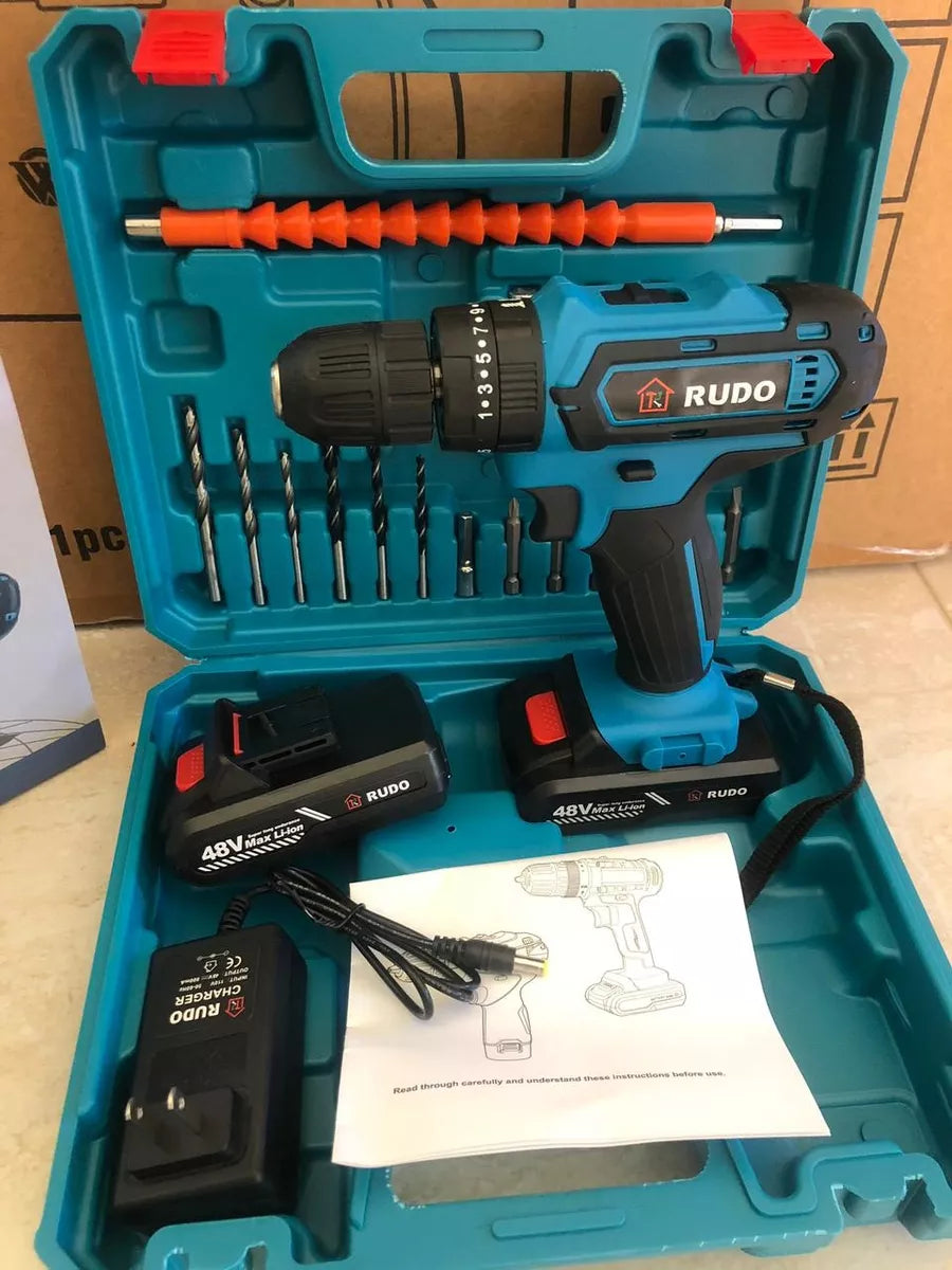 Drill24™ | Taladro 24V Inalámbrico Recargable