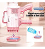 BubbleMachine™ |Pistola de Burbujas Gatling de 32 Agujeros.