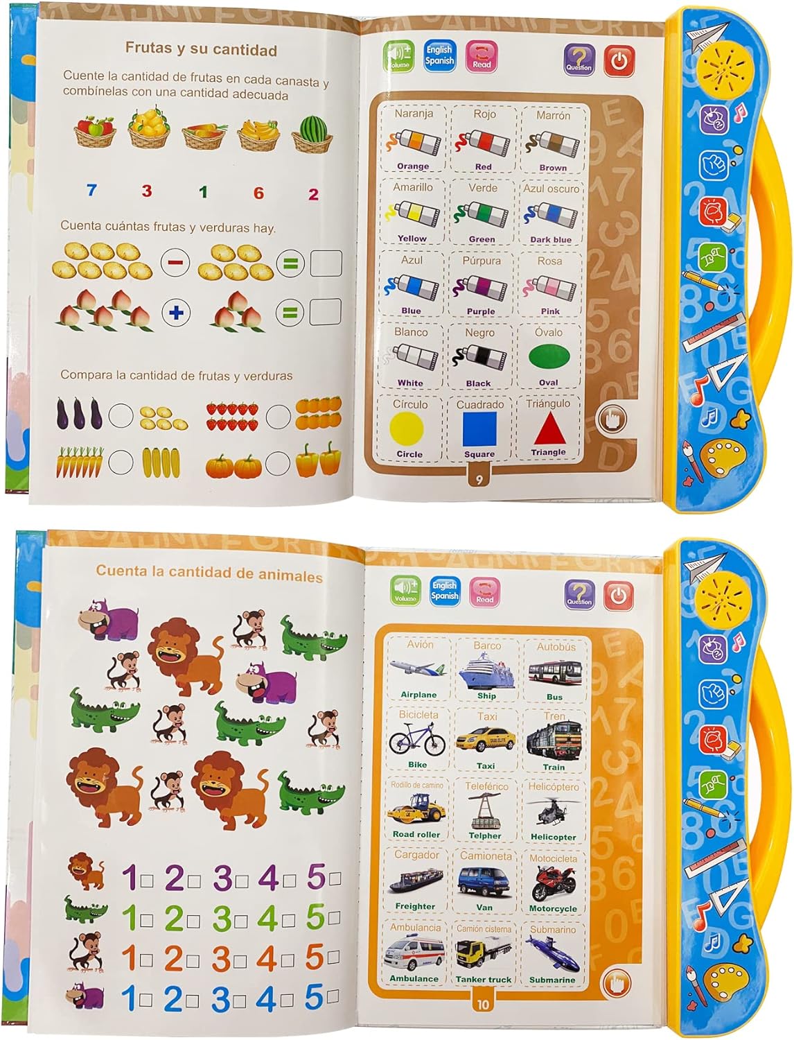 Edukids™ | Libro Interactivo de Estudio Infantil.