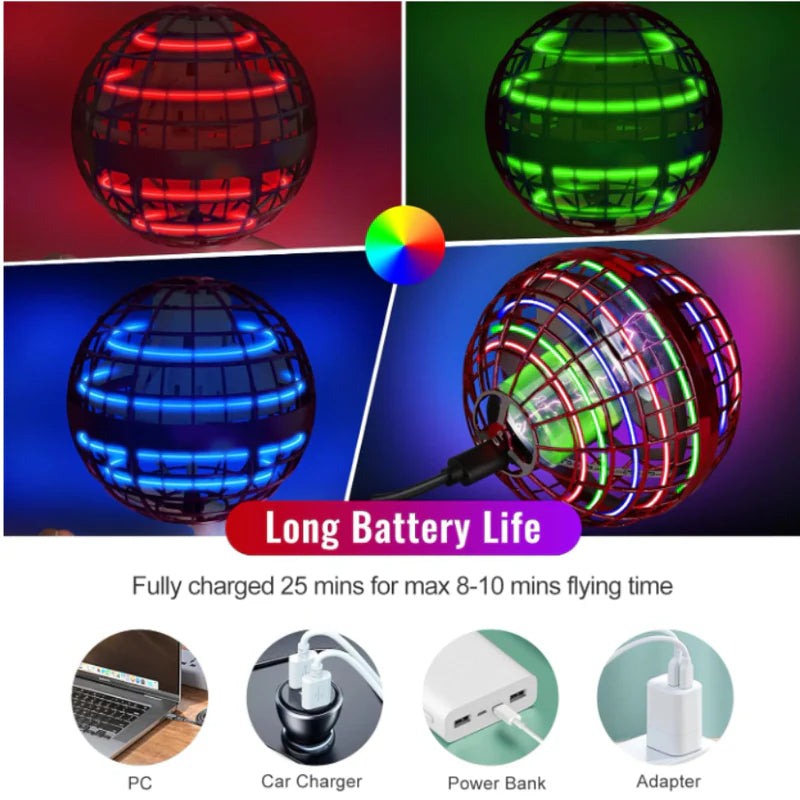 DroneBall™ | Pelota de Inducción Voladora.