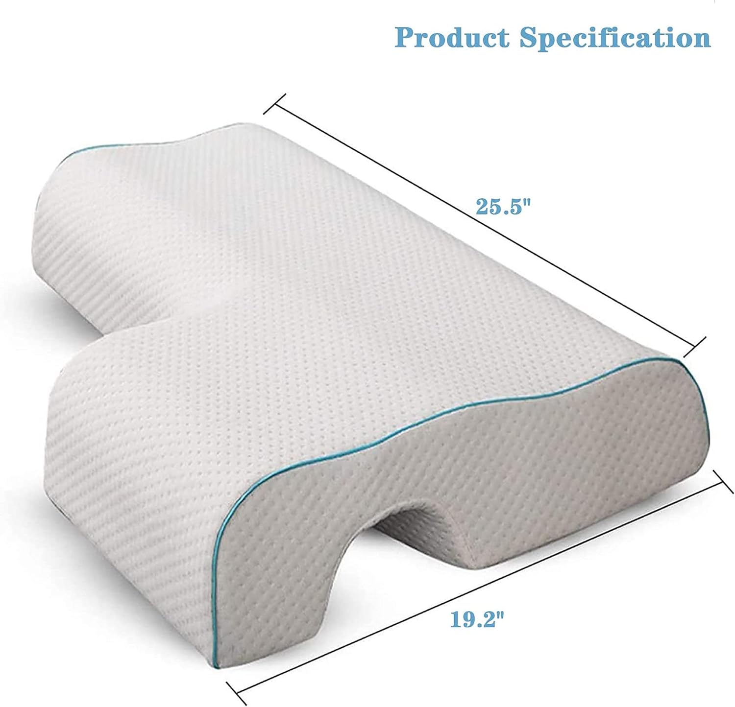 DuoDream™ | Almohada para Dormir en Parejas con Orificio para el Brazo