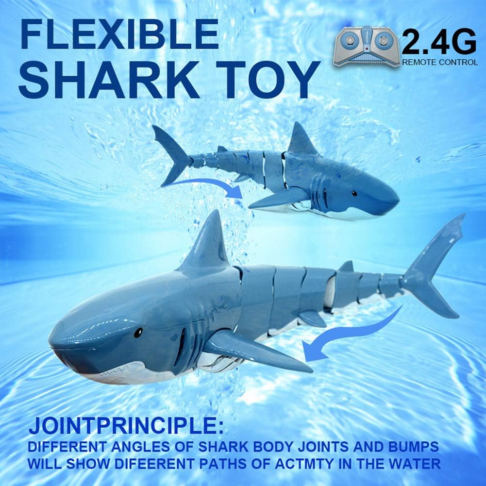 MegaShark Toy™ |Tiburón de Juguete Acuático con Control Remoto Aprueba de Agua.