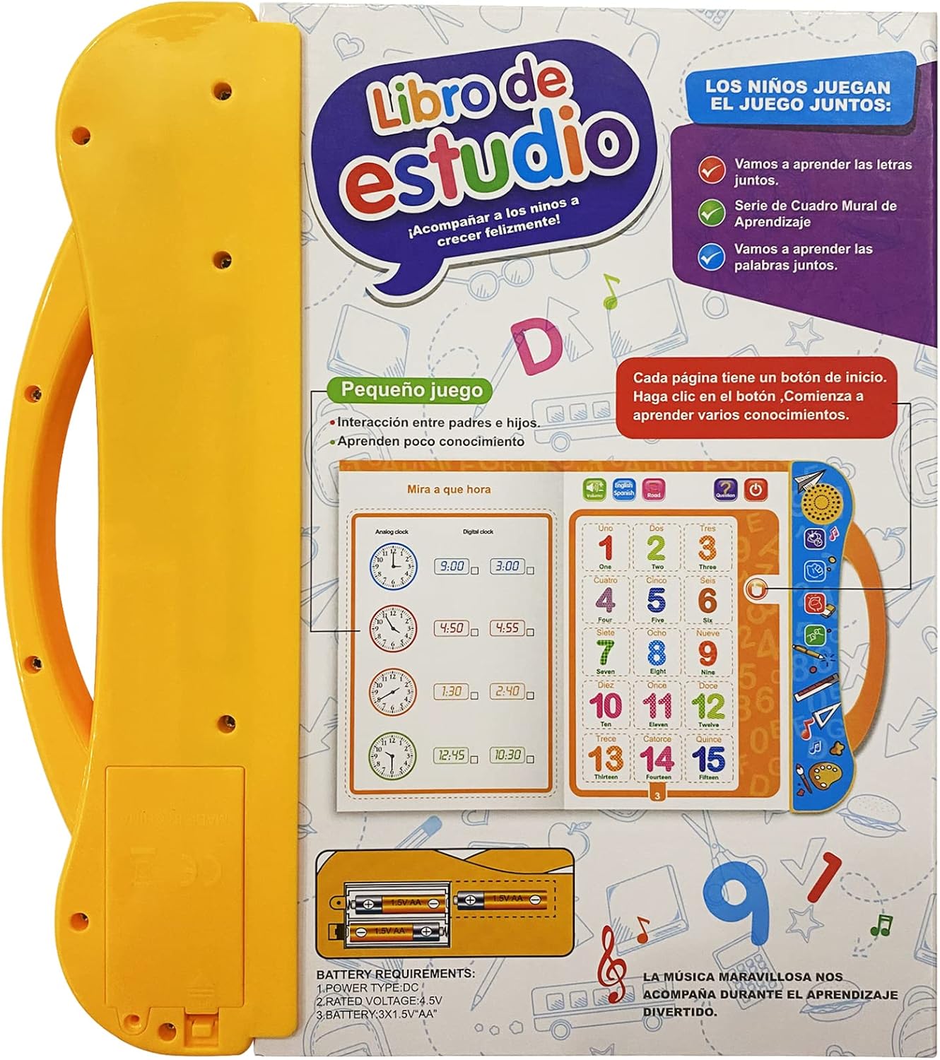 Edukids™ | Libro Interactivo de Estudio Infantil.